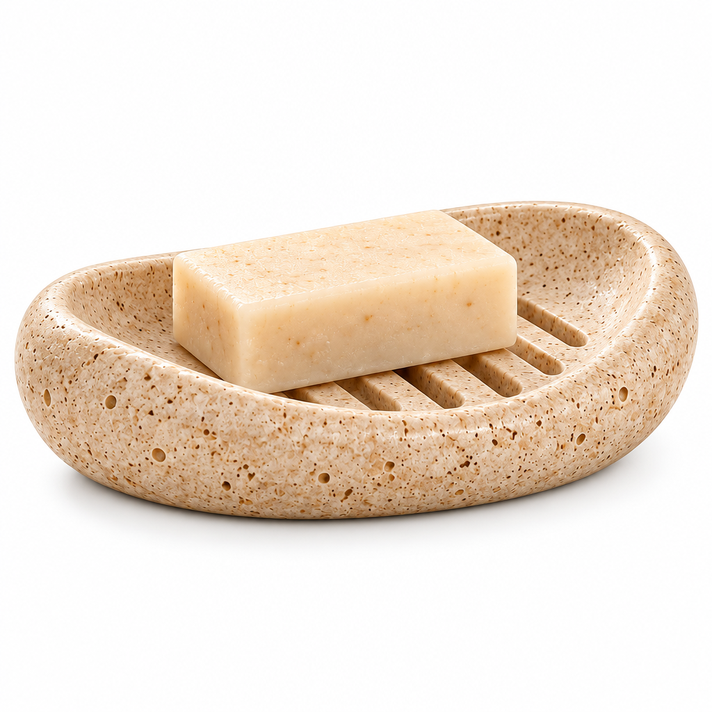 Taverqia Organic Pebble Soap Dish view 2