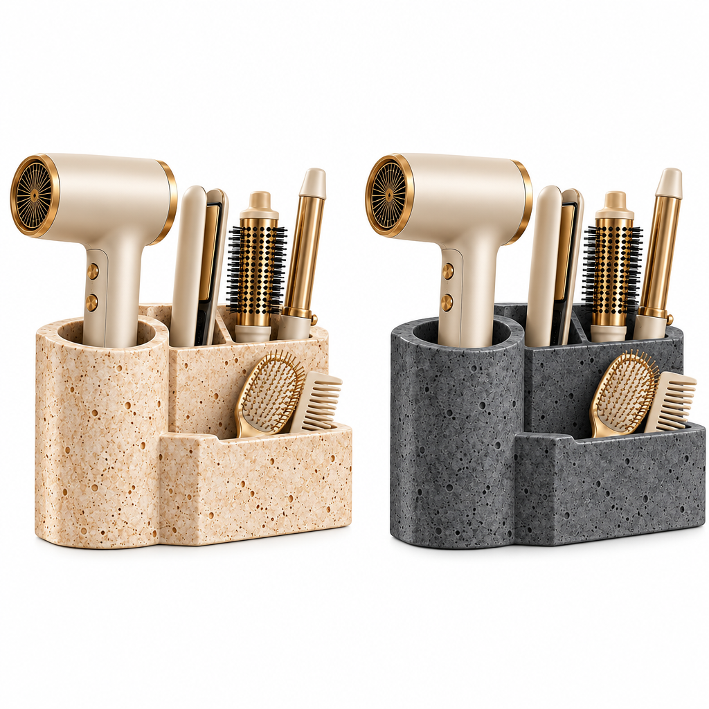 Taverqia Travertine-Look Hair Tool Organizer view 4