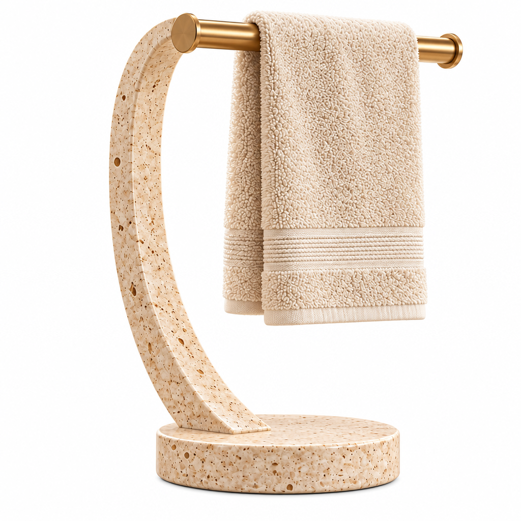 Taverqia Sculptural Hand Towel Stand view 2