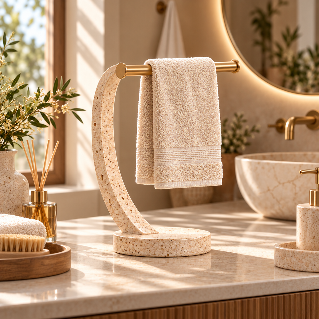 Taverqia Sculptural Hand Towel Stand view 4