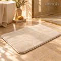 Taverqia Soft Stone-Tone Bath Mat view 1