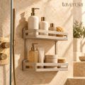 Taverqia Minimal Two-Tier Shower Caddy view 1